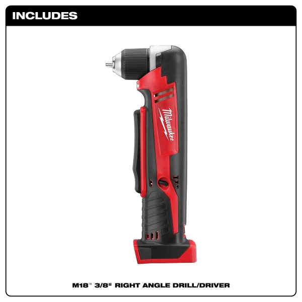 MILWAUKEE M18™ Cordless Right Angle Drill (Tool Only) - Image 3