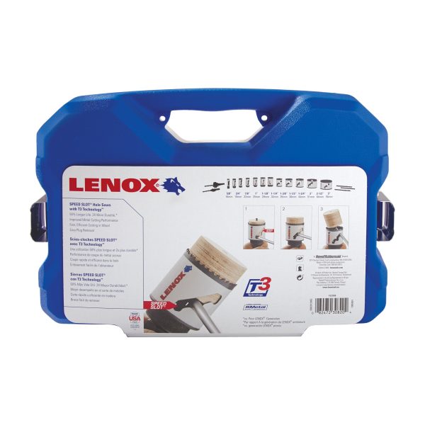 LENOX Contractor's SPEED SLOT® Hole Saw Kit 17 pc - Image 3