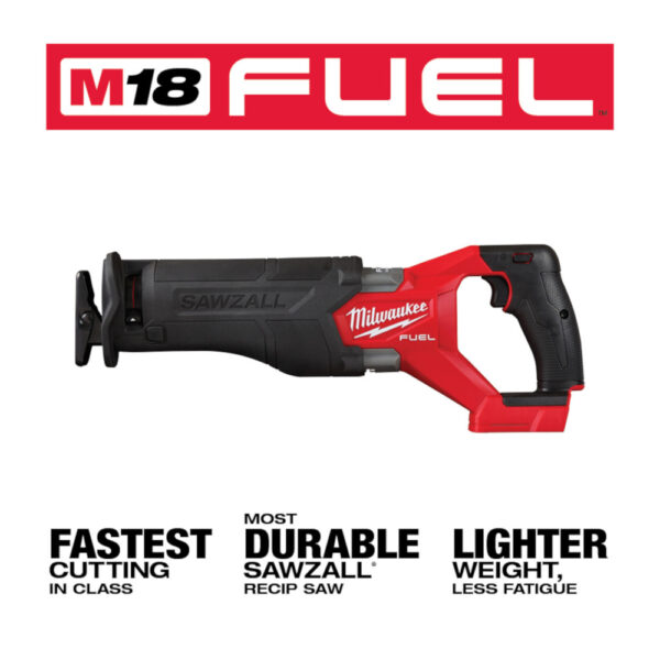 MILWAUKEE M18 FUEL™ SAWZALL® Recip Saw - 1 Forge Battery Kit - Image 2