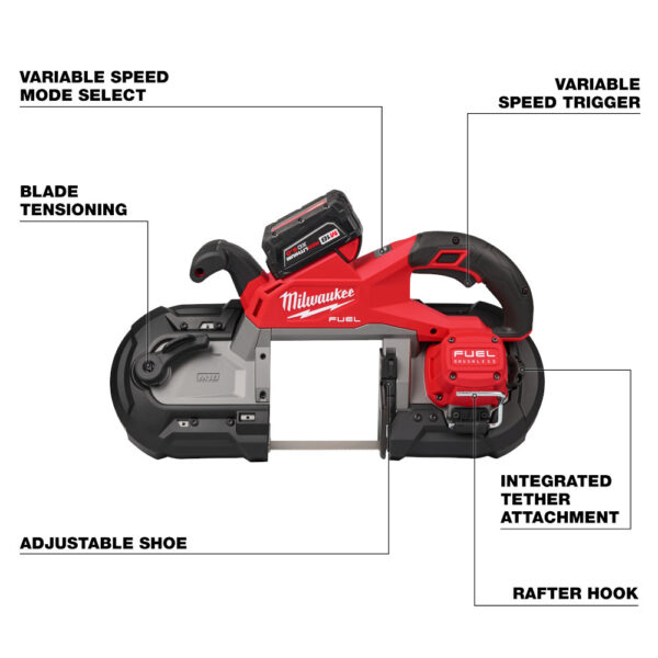 MILWAUKEE M18 FUEL™ Deep Cut Band Saw Kit 2