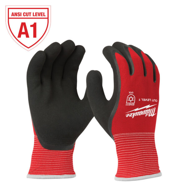 MILWAUKEE Cut Level 1 Winter Insulated Gloves - Medium 1