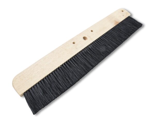 MARSHALLTOWN Concrete Broom 24" w/Horsehair Bristles, Threaded Hole - Image 2