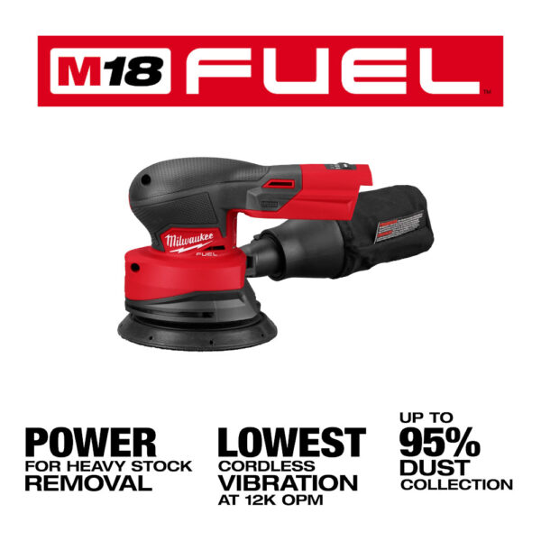 MILWAUKEE M18 FUEL™ 5" Random Orbital Sander - Image 4