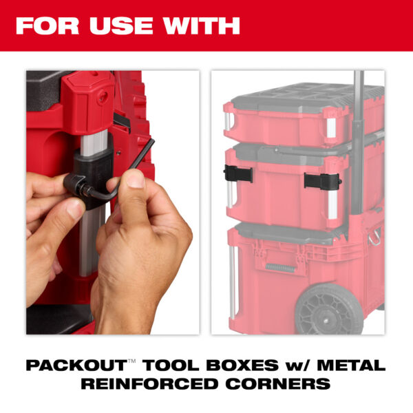 MILWAUKEE PACKOUT™ Tool Box Attachment Mount - Image 3