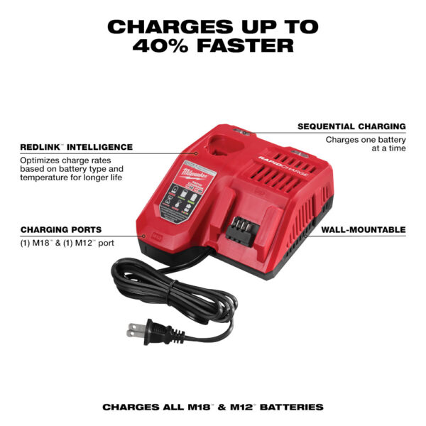 MILWAUKEE M18™ & M12™ Rapid Charger 3