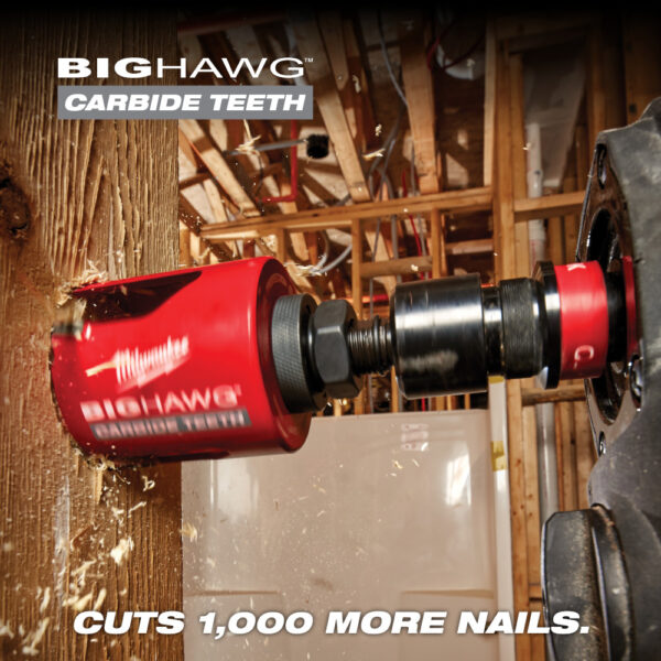 MILWAUKEE® BIG HAWG™ 1-3/8" Hole Saw 3