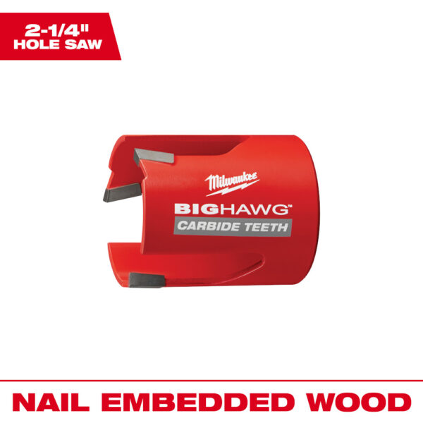 MILWAUKEE® BIG HAWG™ 2-1/4" Hole Saw 1