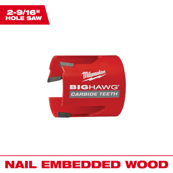 MILWAUKEE® BIG HAWG™ 2-9/16" Hole Saw 1