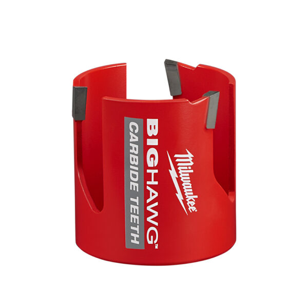 Milwaukee BIG HAWG™ 2-9/16" Hole Saw with 3 carbide teeth