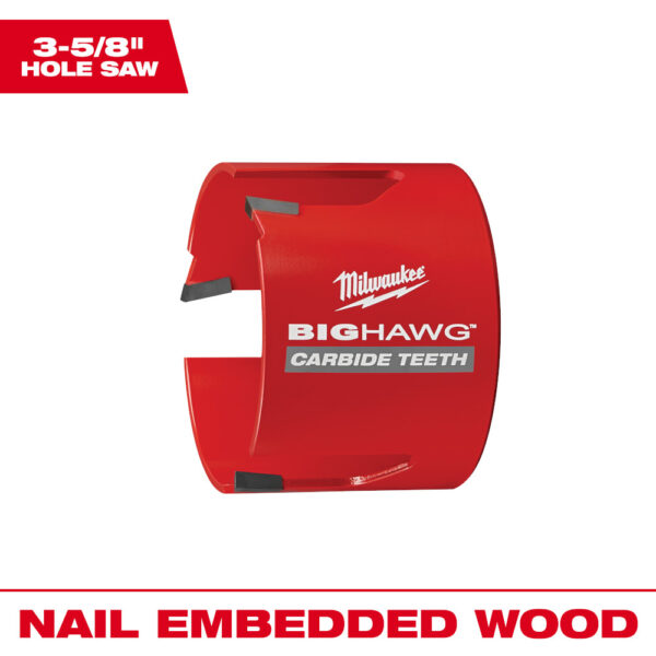 MILWAUKEE® BIG HAWG™ 3-5/8" Hole Saw 1