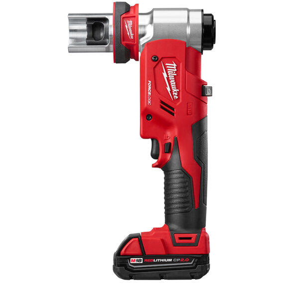 MILWAUKEE M18™ FORCE LOGIC™ 6T Knockout Tool 1/2" - 2" Kit 1