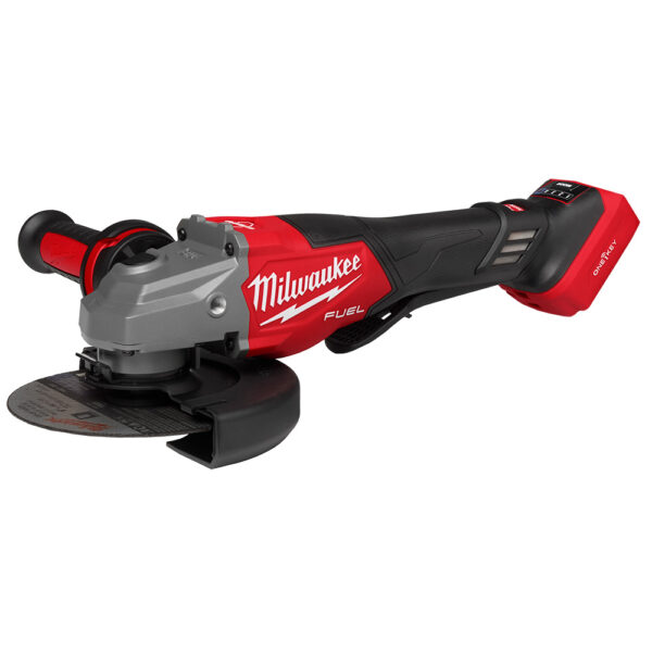 MILWAUKEE M18 FUEL™ 4-1/2"-6" Variable Speed Braking Grinder, Paddle Switch 4