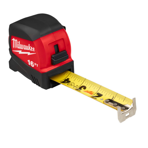 MILWAUKEE 16 ft & 25 ft Compact Wide Blade Tape Measure Set (2-Pack) 3