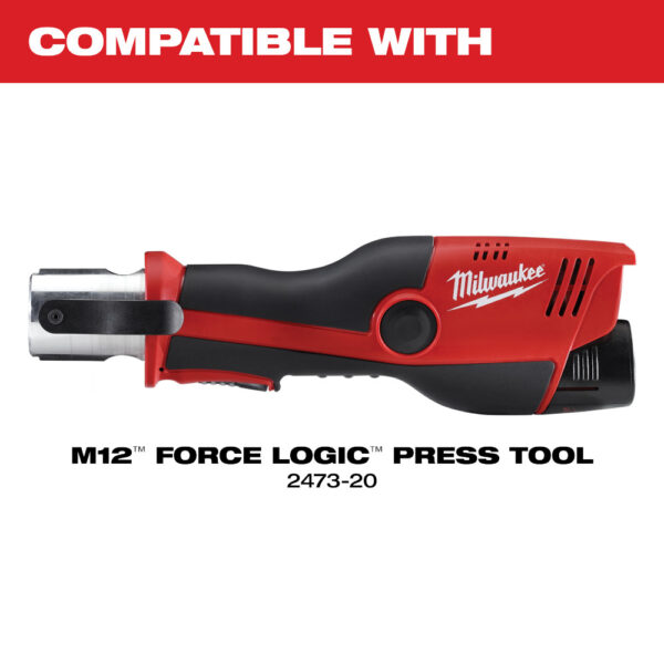 MILWAUKEE 1/2" - 1" IPS-P Pivoting Press Ring Kit for M12™ FORCE LOGIC™ Press 3