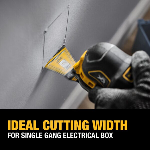 DEWALT  General Purpose 3-Sided Oscillating Blade - Image 4