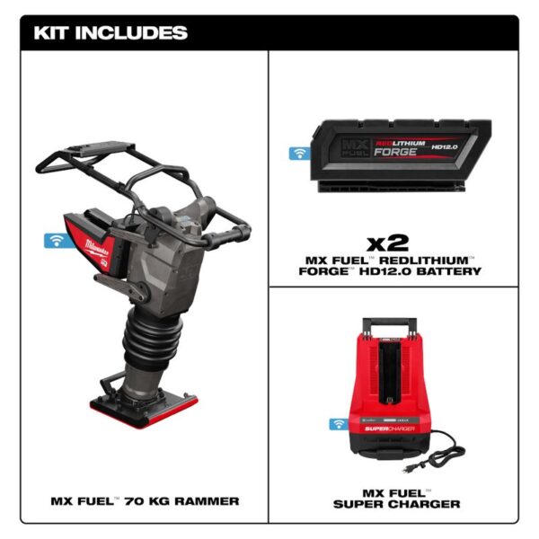 MILWAUKEE MX FUEL™ 70 kg Rammer Kit - Image 4