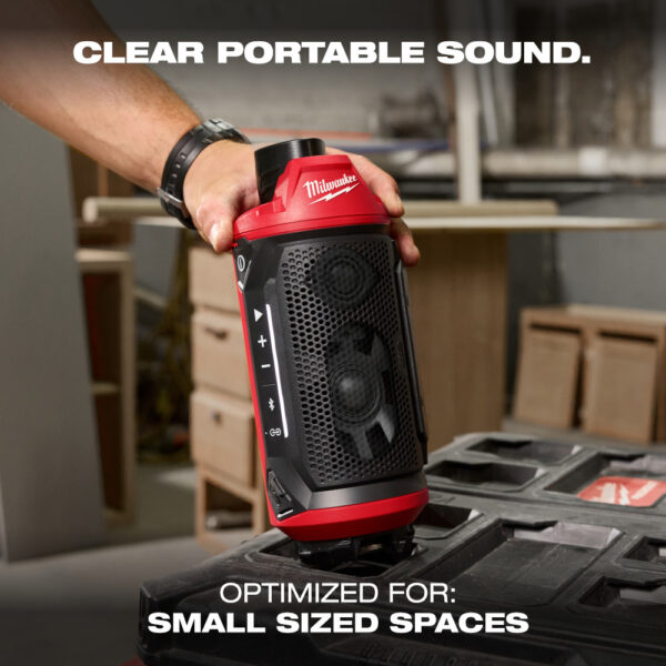 MILWAUKEE M12™ Bluetooth® Speaker w/ PACKOUT™ Compatibility - Image 7