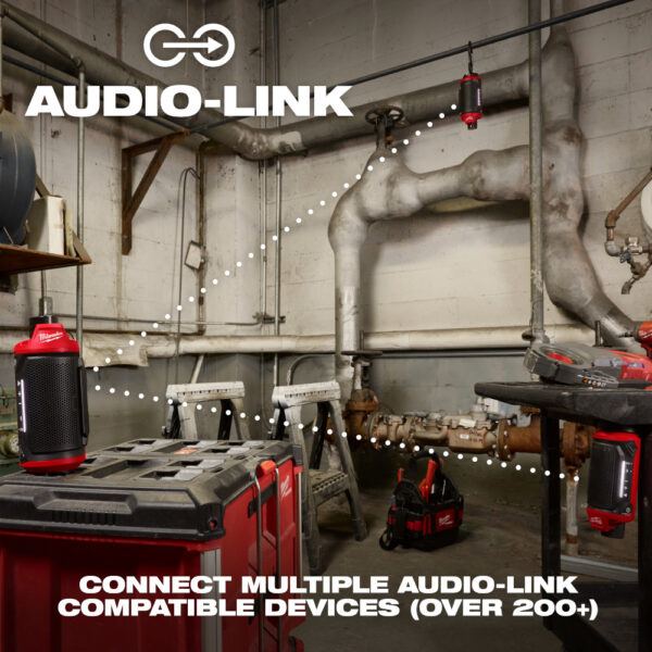 MILWAUKEE M12™ Bluetooth® Speaker w/ PACKOUT™ Compatibility - Image 8