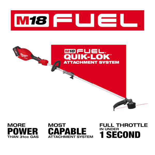 MILWAUKEE M18 FUEL™ String Trimmer w/ QUIK-LOK™ Kit - Image 5