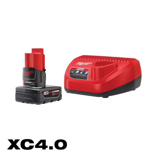 MILWAUKEE M12™ REDLITHIUM™ XC4.0 Starter Kit - Image 2