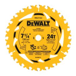 DEWALT 7-1/4 in. 24T Circular Saw Blade