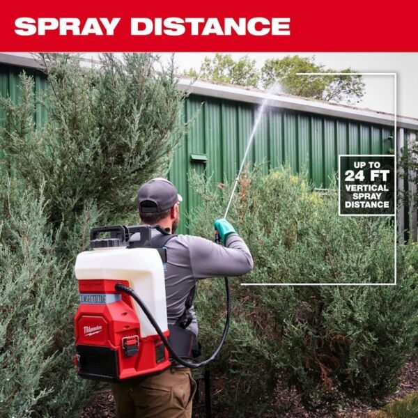 MILWAUKEE M18™ 4-Gallon Backpack Sprayer w/ SWITCH TANK™ (Tool Only) - Image 7