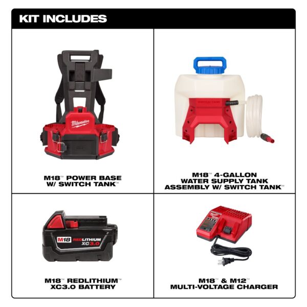 MILWAUKEE M18 4-Gallon Water Supply Kit w/ SWITCH TANK™ - Image 4