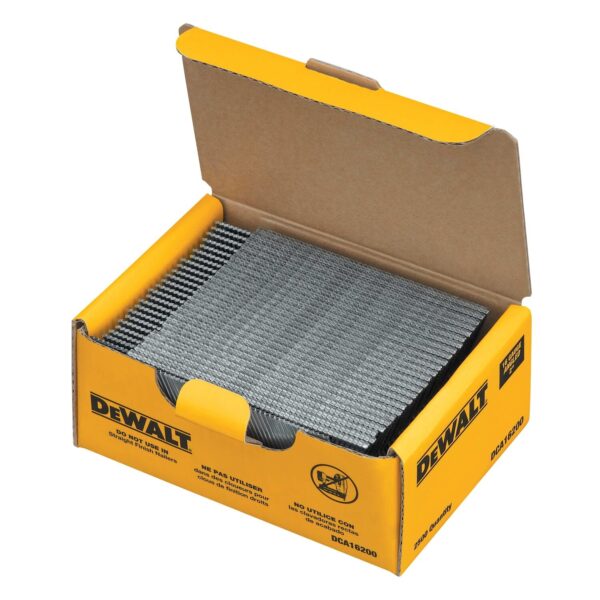 DEWALT 16 Gauge 2" 20 Degree Angled Finish Nails 2,500 Quantity - Image 2