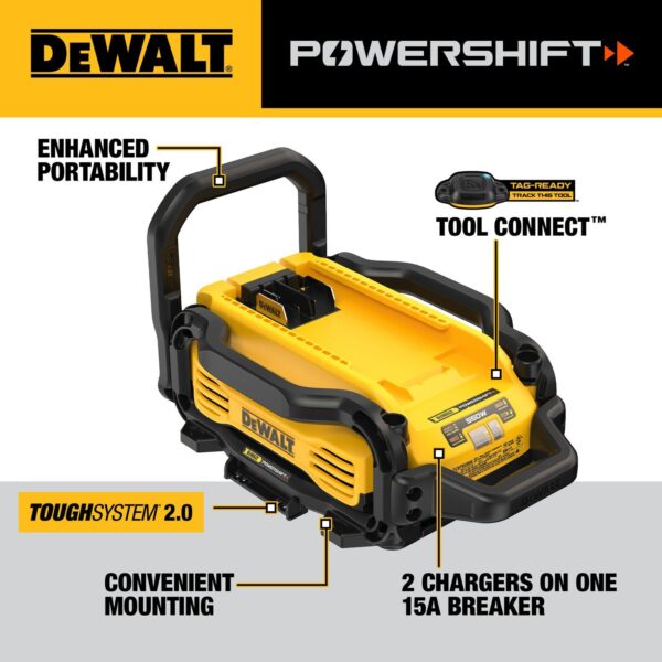 DEWALT POWERSHIFT™ 550W Charger - Image 3