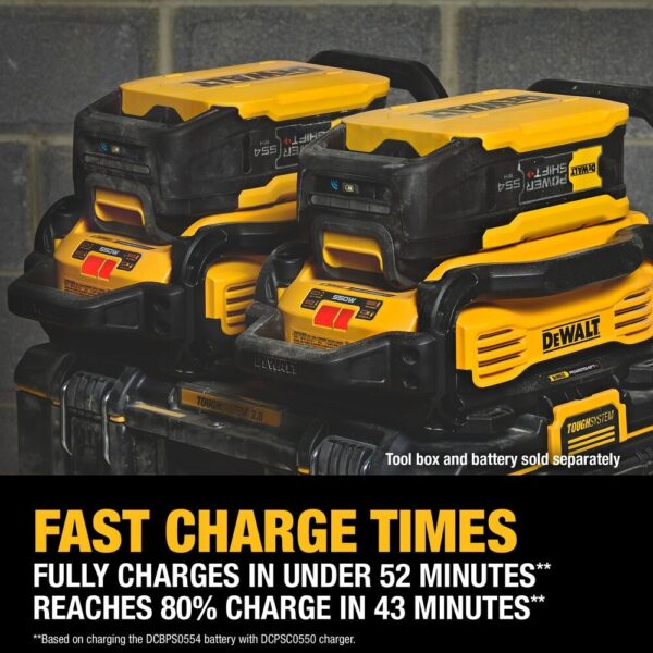 DEWALT POWERSHIFT™ 550W Charger - Image 5