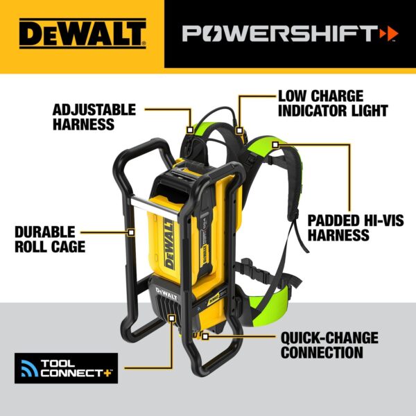 DEWALT POWERSHIFT™ Backpack Vibrator Kit - Image 3