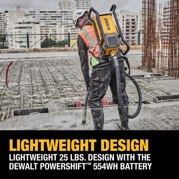 DEWALT POWERSHIFT™ Backpack Vibrator Kit - Image 7