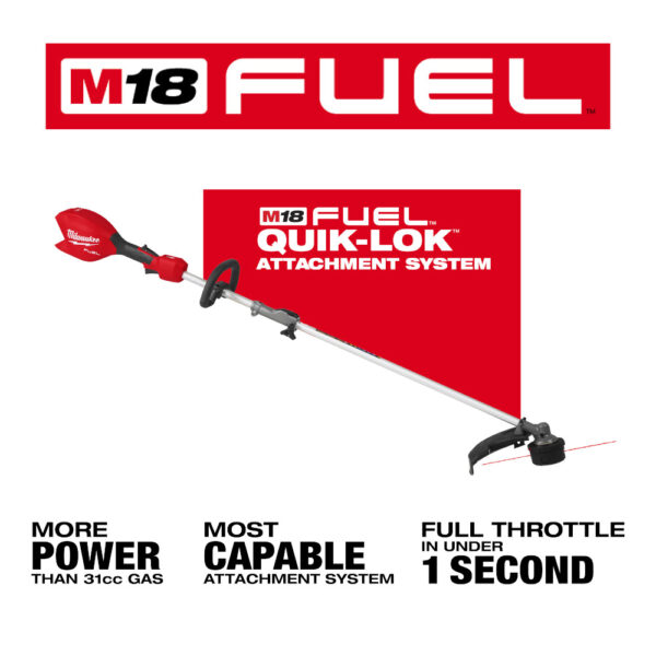 MILWAUKEE M18 FUEL™ String Trimmer w/ QUIK-LOK™ - Image 3