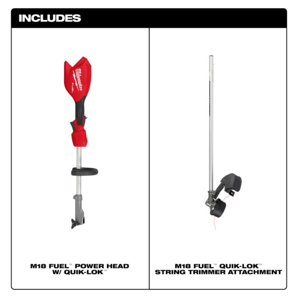 MILWAUKEE M18 FUEL™ String Trimmer w/ QUIK-LOK™ - Image 4