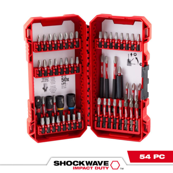 MILWAUKEE SHOCKWAVE Impact Duty™ Driver Bit Set - 54 Piece - Image 2