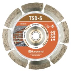 HUSQVARNA Diamond Blade 9&quot; Bronze TACTI-CUT General Purpose for Battery Saws