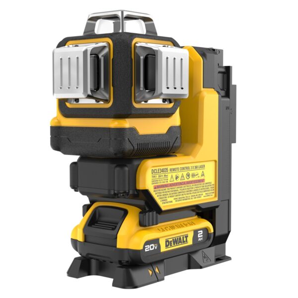 DEWALT 20V MAX* XR® Remote Control 360° Line Laser Kit - Image 4