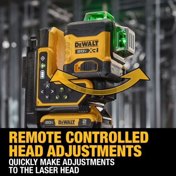 DEWALT 20V MAX* XR® Remote Control 360° Line Laser Kit - Image 8