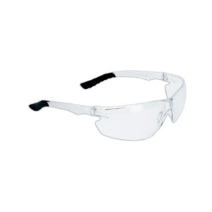 DSI Techno™ Rimless Safety Glasses with Clear Lens and black ear pieces