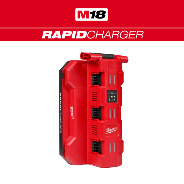 MILWAUKEE M18™  Six Bay Daisy Chain Rapid Charger - Image 2