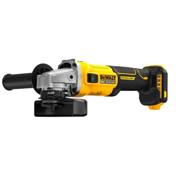 DEWALT 20V MAX* 4-1/2 in. Brushless Slide-Switch Grinder