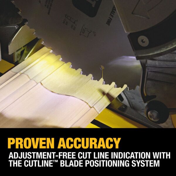 DEWALT 20V MAX* XR® 12 in. Double Bevel Sliding Miter Saw Kit - Image 5