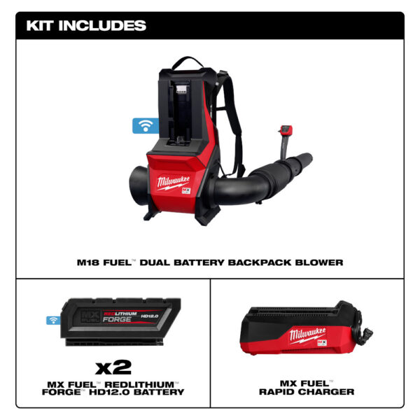 MILWAUKEE MX FUEL Backpack Blower Kit - Image 4