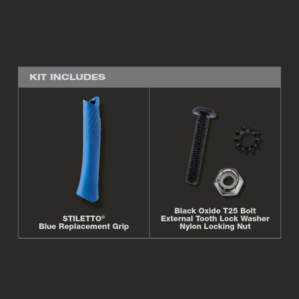 STILETTO® Blue Replacement Grip - Image 3
