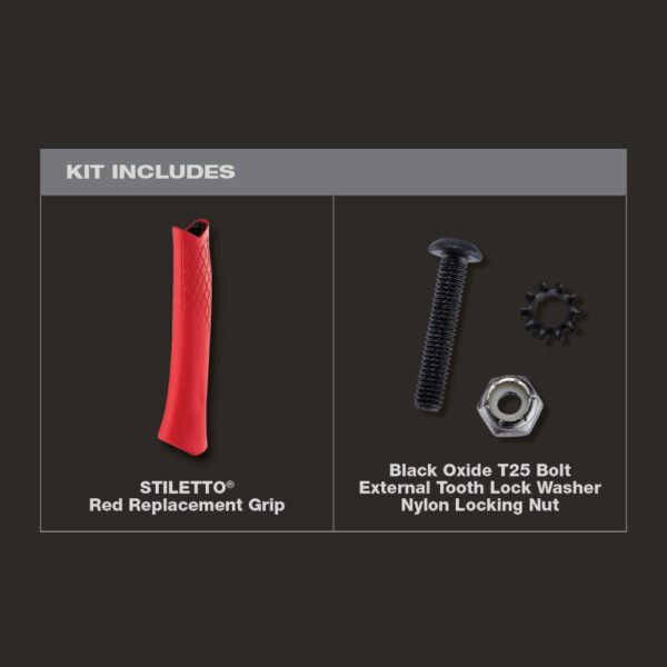 STILETTO® Red Replacement Grip - Image 3