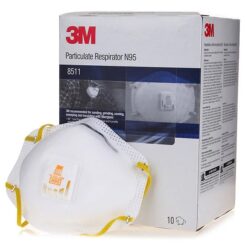 3M™ Respirator N95 Disposable w/Valve 10/Box
