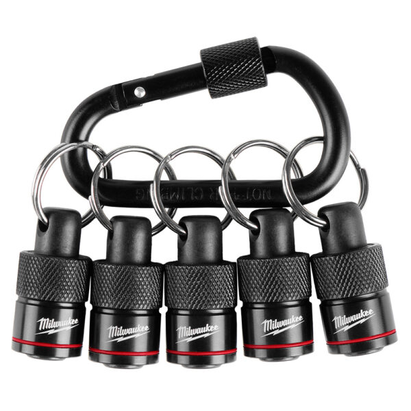 MILWAUKEE 5PC Bit Holder with Carabiner