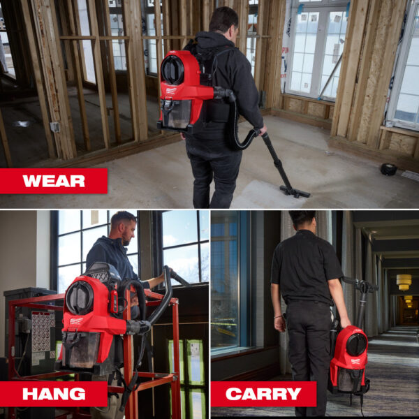 MILWAUKEE M18 FUEL™ 3-in-1 Backpack Vacuum - Image 4
