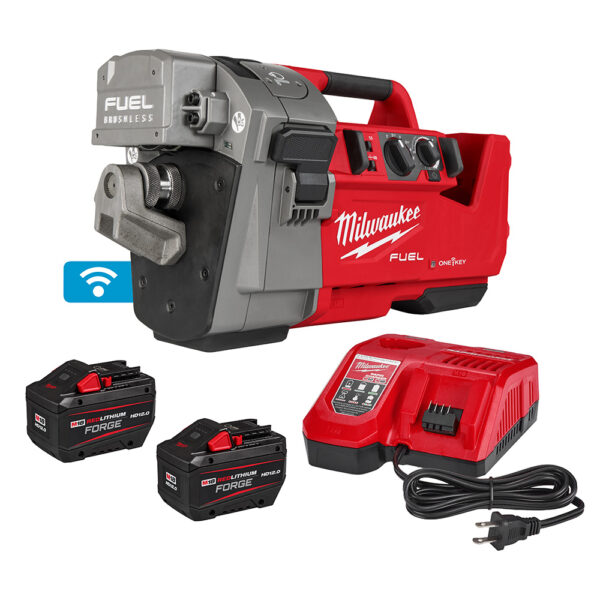 MILWAUKEE M18 FUEL™ RINGER™ Roll Groover for 2” – 6” Sch 10/40