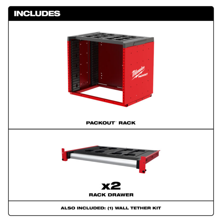 MILWAUKEE PACKOUT™ Rack 48-21-8000